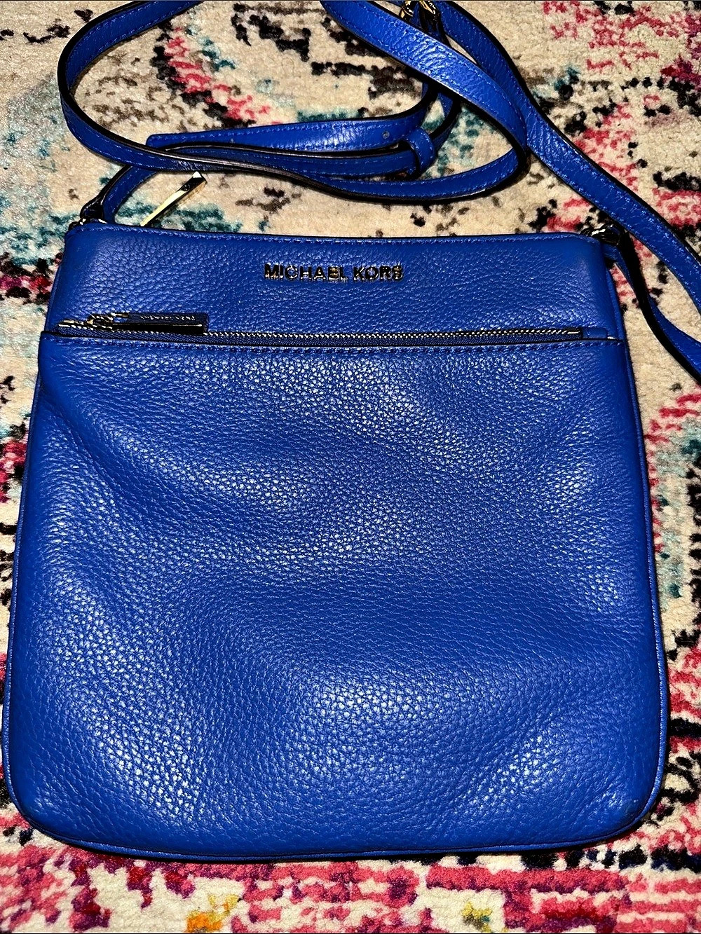 Michael Kors Blue Crossbody Bag